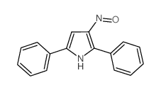 3-nitroso-2,5-diphenyl-1H-pyrrole结构式
