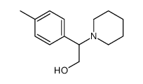 2-(4-methylphenyl)-2-piperidin-1-ylethanol Structure