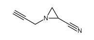 1-prop-2-ynylaziridine-2-carbonitrile Structure