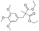 Methyl[(3,4,5-trimethoxyphenyl)methyl]propanedioic acid diethyl ester Structure