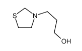 3-Thiazolidinepropanol(9CI)结构式