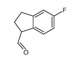 1H-Indene-1-carboxaldehyde,5-fluoro-2,3-dihydro-(9CI) structure