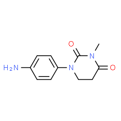 2,4(1H,3H)-Pyrimidinedione,1-(4-aminophenyl)dihydro-3-methyl-(9CI) Structure