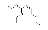 (Z)-1,1-Diethoxy-2-hepten结构式