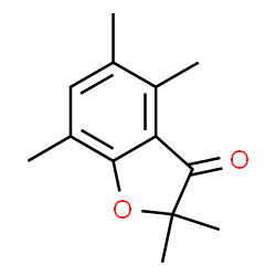 3(2H)-Benzofuranone,2,2,4,5,7-pentamethyl-(9CI) structure