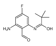 N-(3-amino-5-fluoro-2-formylphenyl)-2,2-dimethylpropanamide Structure