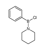 1-(chloro-phenyl-boranyl)-piperidine结构式