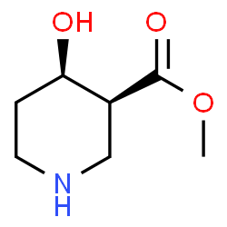 (+/-)-cis-4-Hydroxynipecotic acid methyl ester Structure