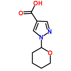 1-(Tetrahydro-2H-pyran-2-yl)-1H-pyrazole-4-carboxylic acid图片