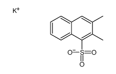 potassium dimethylnaphthalenesulphonate结构式