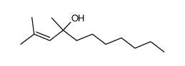 2,4-dimethyl-undec-2-en-4-ol结构式