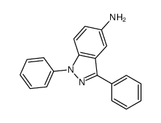 1,3-Diphenyl-1H-indazol-5-amine structure
