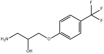 1-氨基-3-[4-(三氟甲基)苯氧基]丙烷-2-醇图片