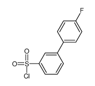 4'-Fluoro-[1,1'-biphenyl]-3-sulfonyl chloride Structure