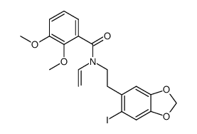 N-ethenyl-N-[2-(5-iodobenzo[d][1,3]dioxol-6-yl)ethyl]-2,3-dimethoxybenzamide Structure