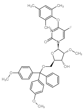 5'-o-(dimethoxytrityl)-5-fluoro-o4-(2,4,6-trimethylphenyl)-2'-o-methyluridine picture
