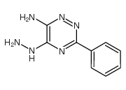 6-Amino-3-phenyl-1,2,4-Triazin-5(2H)-one hydrazone structure