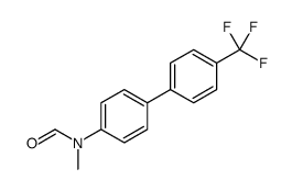 Formamide, N-methyl-N-[4'-(trifluoromethyl)[1,1'-biphenyl]-4-yl] Structure