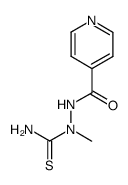1-isonicotinoyl-2-methyl(thiosemicarbazide)结构式