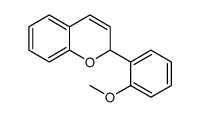 2-(2-methoxyphenyl)-2H-chromene结构式