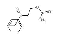 Ethanol,2-[(phenylmethyl)sulfinyl]-, 1-acetate Structure