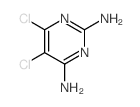 5,6-Dichloro-2,4-pyrimidinediamine structure