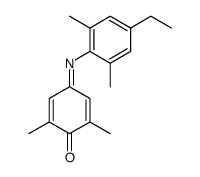 2,6-dimethyl-p-benzoquinone 4-(4-ethyl-2,6-dimethylanil)结构式