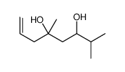 2,5-dimethyloct-7-ene-3,5-diol结构式
