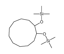 trimethyl-(2-trimethylsilyloxycycloundecyl)oxysilane结构式