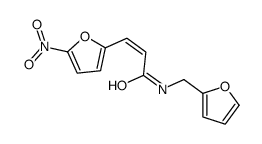 N-(furan-2-ylmethyl)-3-(5-nitrofuran-2-yl)prop-2-enamide Structure