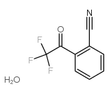 2'-CYANO-2,2,2-TRIFLUOROACETOPHENONE MONOHYDRATE结构式