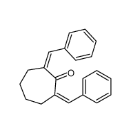 2,7-DIBENZYLIDENECYCLOHEPTANONE结构式