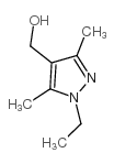 (1-乙基-3,5-二甲基-1H-4-吡唑基)甲醇结构式