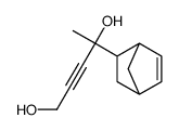 4-(5-bicyclo[2.2.1]hept-2-enyl)pent-2-yne-1,4-diol结构式