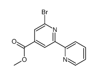 methyl 2-bromo-6-pyridin-2-ylpyridine-4-carboxylate Structure