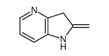2-methylidene-1,3-dihydropyrrolo[3,2-b]pyridine结构式