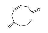 6-methylidenecyclonon-3-en-1-one结构式