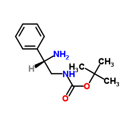 tert-Butyl (2-amino-2-phenylethyl)carbamate picture