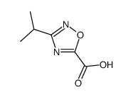 3-ISOPROPYL-1,2,4-OXADIAZOLE-5-CARBOXYLIC ACID Structure