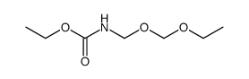 (ethoxymethoxy-methyl)-carbamic acid ethyl ester Structure