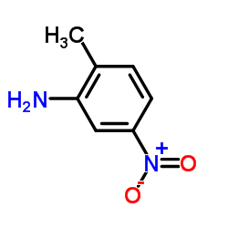 2-Methyl-5-nitroaniline structure