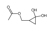 acetoxymethyl-cyclopropanone hydrate结构式