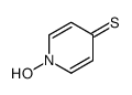 4(1H)-Pyridinethione, 1-hydroxy- Structure