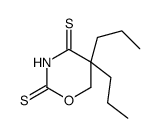 5,5-dipropyl-1,3-oxazinane-2,4-dithione Structure