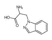 beta-1-indazolealanine structure
