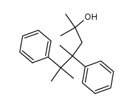 2,4,5-trimethyl-4,5-diphenylhexan-2-ol Structure