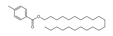 docosyl 4-methylbenzoate Structure