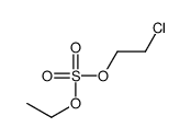 2-chloroethyl ethyl sulfate Structure