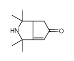 1,1,3,3-tetramethyl-6,6a-dihydro-2H-cyclopenta[c]pyrrol-5-one结构式