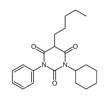 1-Cyclohexyl-5-pentyl-3-phenylbarbituric acid picture